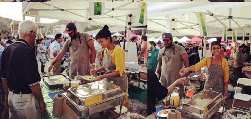 Toronto’s Nathan Philips Square turns into Indian street food destination