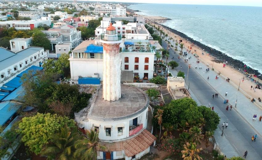 White Town in Pondicherry. Image: Nullvoid/Unsplash