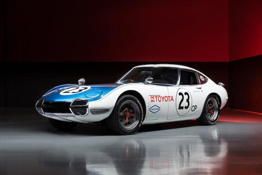 1967 Toyota-Shelby 2000 GT sold for $2,535,000 at Amelia Island in 2022, a world record at auction for the marque and the most expensive Japanese car sold at auction. Photo courtesy: Christie