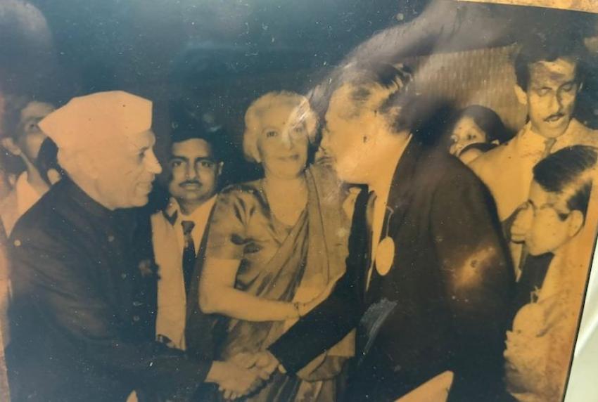 Nehru at Firpo