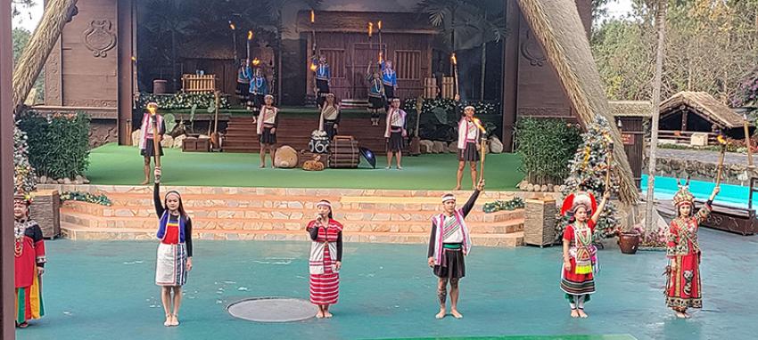 Formosan Village tribal culture show. Photo courtesy: Sanchita Guha 