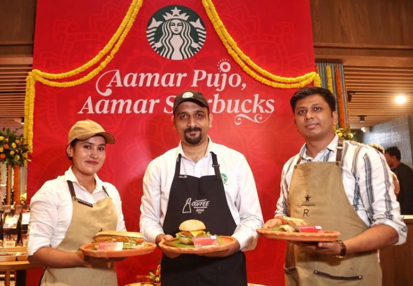 Starbucks Kolkata launches Durga Puja Menu for upcoming festive season. Photo: PR Team