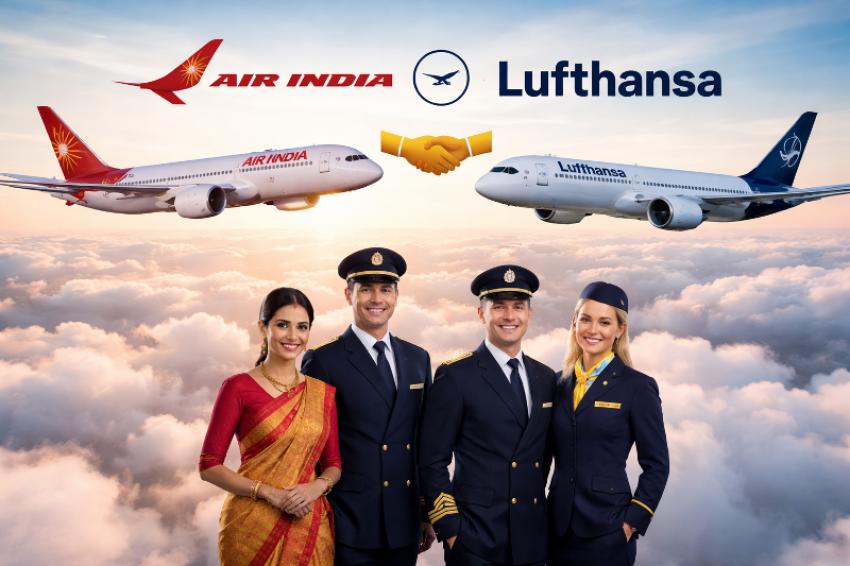 Air India, Lufthansa Group Expand Collaboration with Landmark MoU