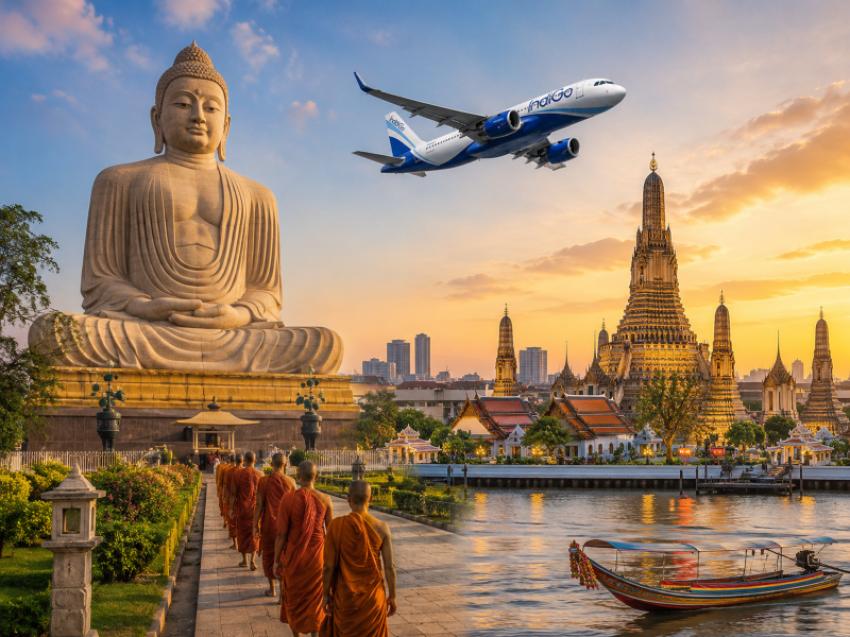 No More Layovers! Fly Direct from Gaya to Bangkok with IndiGo from Oct 26