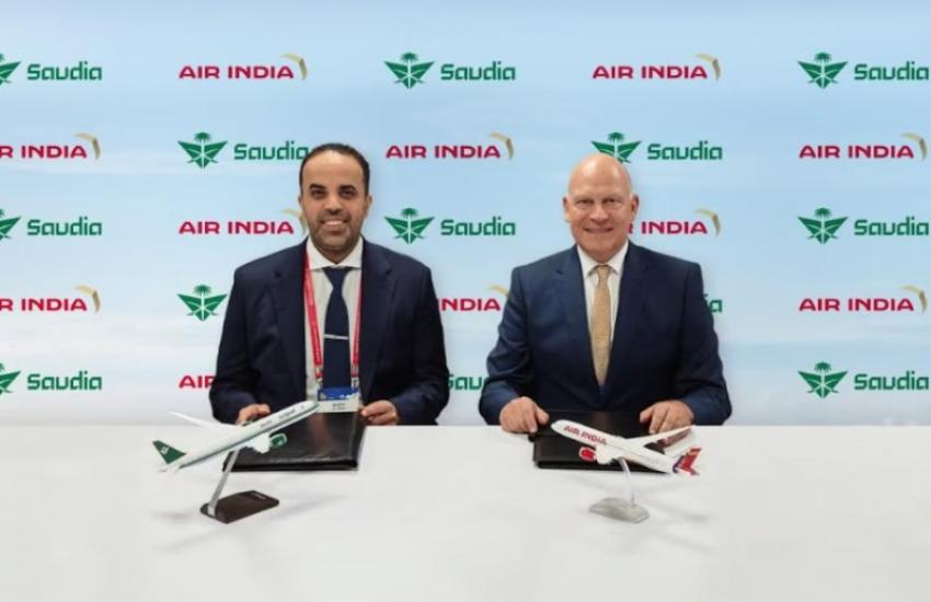 Air India, Saudia sign MoU to expand strategic cooperation. All details here