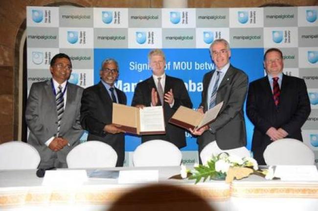 Manipal Global  signs MoU with Open University UK