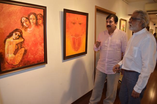 Ma in Burnt Sienna: Shishir Gupta's art for a cause exhibition in Kolkata