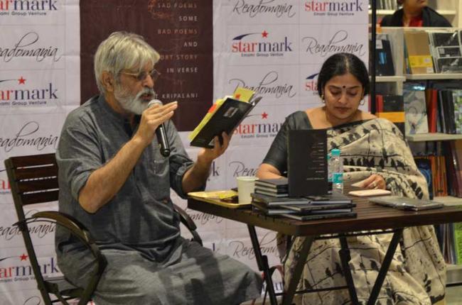 Starmark and Readomania launches eminent actor, director and writer Jayant Kripalani’s first book of poems