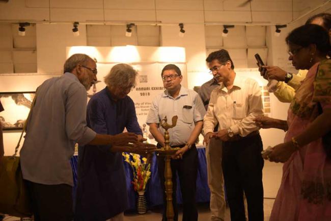 Annual art exhibition of RBU's Faculty of Visual Arts begins in Kolkata 