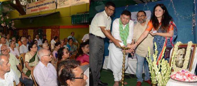 Pronam celebrates Rabindra Jayanti with senior citizens