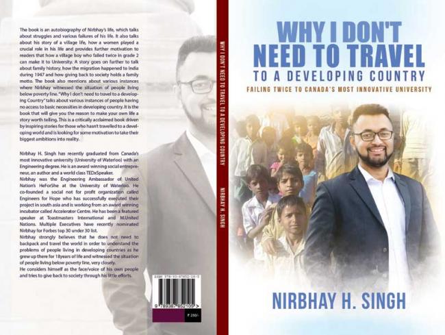 Author interview: Nirbhay Singh on his debut book 'Why I Do Not Need to Travel to a Developing Country'