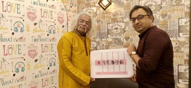 Thalassaemia Free India: Cafe Annyo rut-E, Golf Green, Rotary Club of Calcutta Metro City launch financial year calendar
