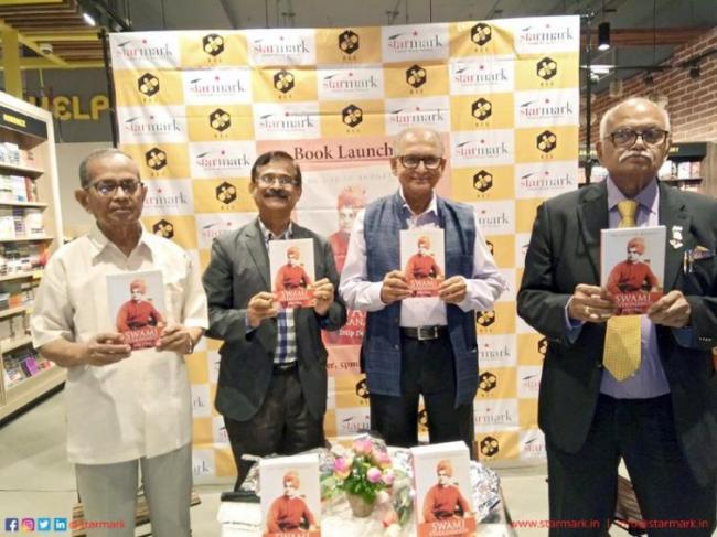 Starmark, in association with Bee Books, hosts the launch of Dilip Datta’s book ‘Swami Vivekananda: On Life to Budget’