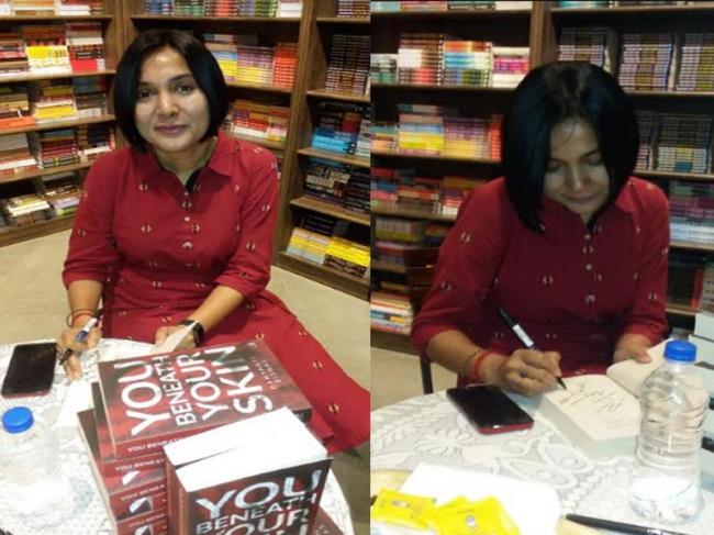 Starmark hosts book signing session for Damyanti Biswas’ You Beneath Your Skin