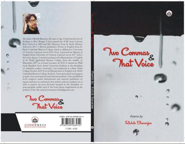 Book Review: Richik Banerjee talks about the sandwiched voiced in his anthology of poems