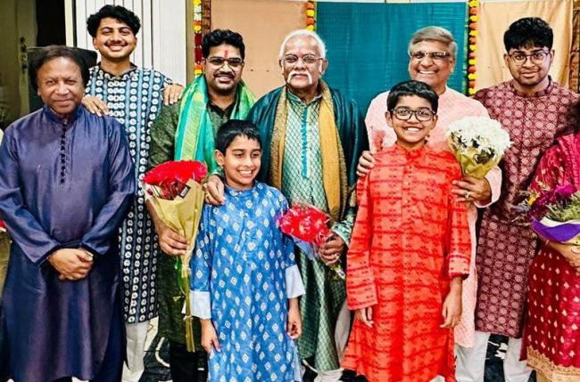Pt Tarun Bhattacharya joins eminent musicians in promoting young talents in Arizona Pt Tarun Bhattacharya joins eminent musicians in promoting young talents in Arizona