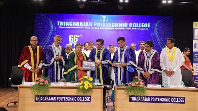   66th Graduation Day: Thiagarajar Polytechnic records 100% placement for graduating batch of 692 across 11 disciplines  