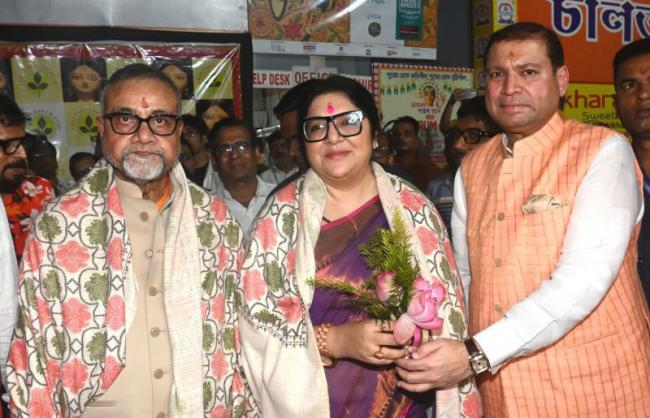Manicktala Chaltabagan Lohapatty Durga Puja Committee wins numerous Awards as &lsquo;Nishan&rsquo; theme captures hearts