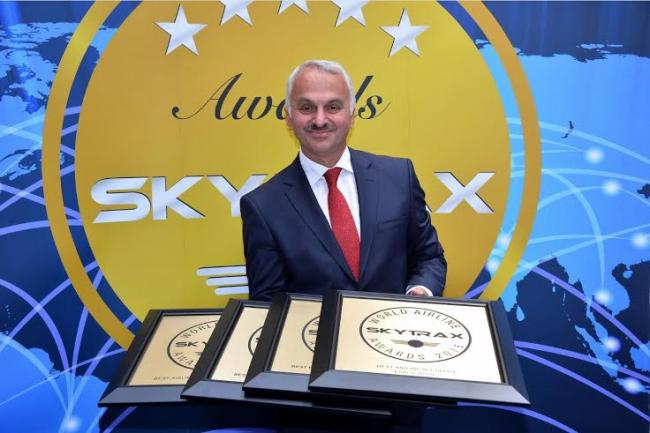 Turkish Airlines wins best in Europe award by Skytrax