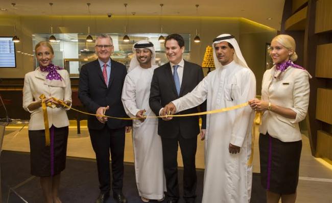 Etihad Airways opens world leading Abu Dhabi first class lounge ,spa