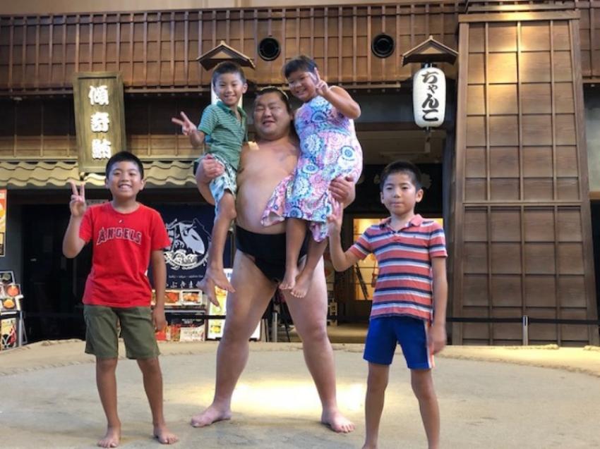 Experience Japan's greatest gift to the world -- Wrestle like a Sumo!