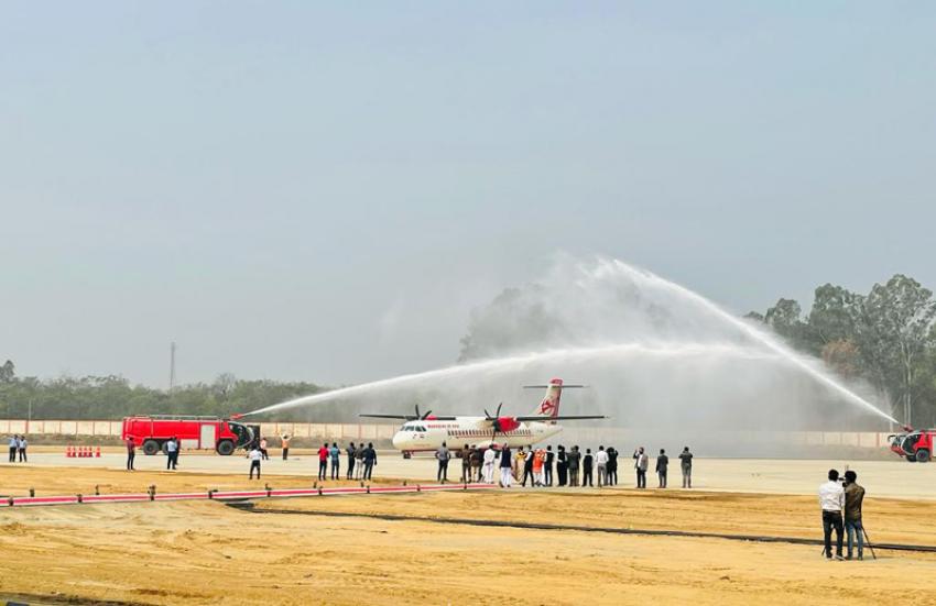 Hardeep Singh Puri virtually flags off first flight to newly upgraded Bareilly Airport to Delhi 