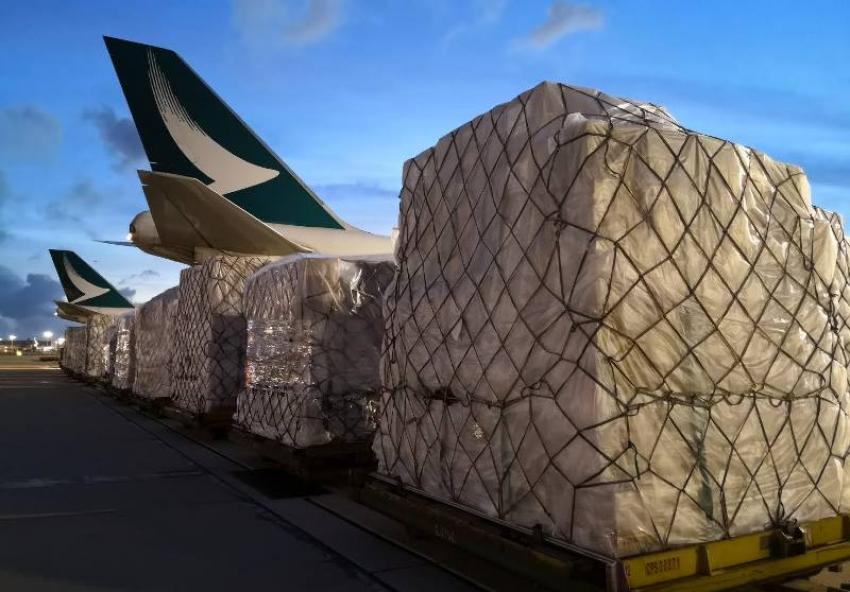 Cathay Pacific undertakes delivery of emergency medical supplies to India