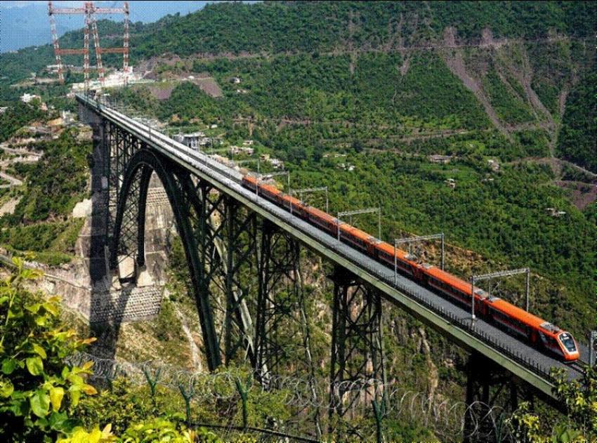 Anand Mahindra amazed by Vande Bharat's journey across Chenab Rail Bridge