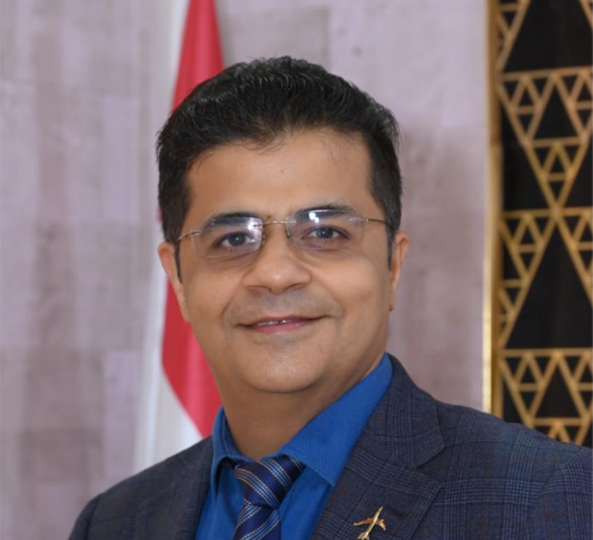 Mr. Rajat Chadda, Sales Manager - India, EgyptAir. Photo: EgyptAir