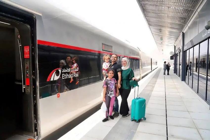 Etihad Rail launches passenger service between Dubai and Abu Dhabi