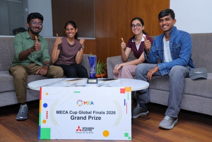 Sona College of Tech, Salem team wins Mitsubishi contest for factory automation; beats 6 national winners across Asia